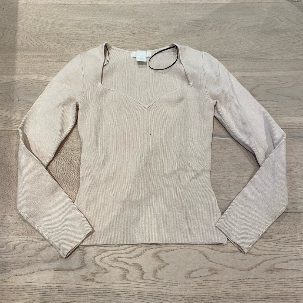 Light pink top